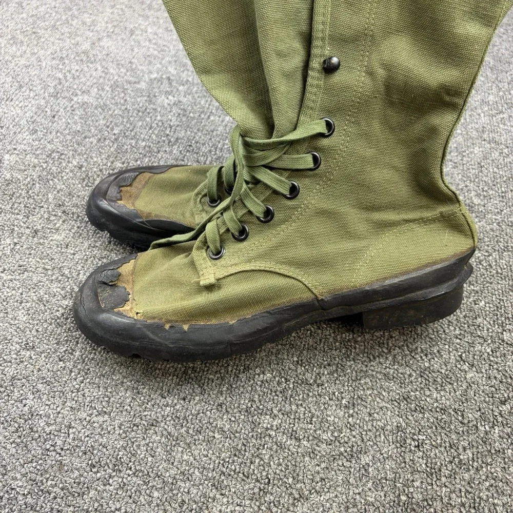 Original WWII US Army M1942 Jungle Boots Dated Sept 19 1942 US Rubber Co Sz 6.5